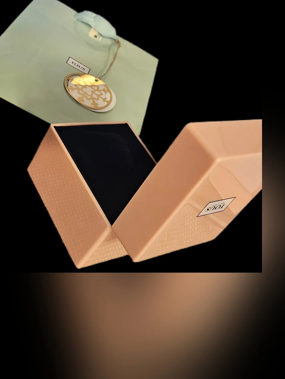 NEW Authentic TOUS Pink Watch Box Case Set Bag Pillow Booklet Complete Bundle